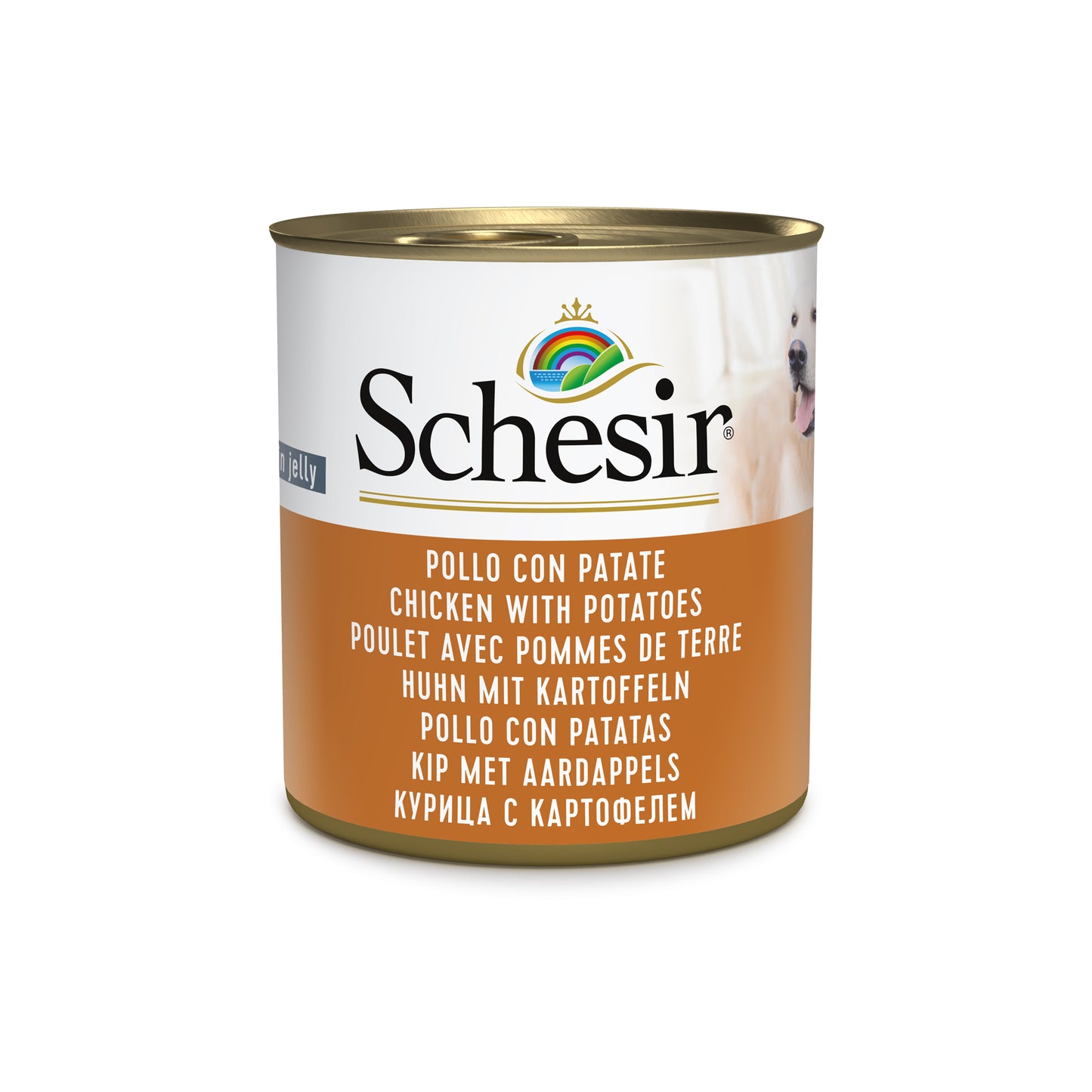 Schesir Chicken with Potatoes Wet Dog Food – 285g