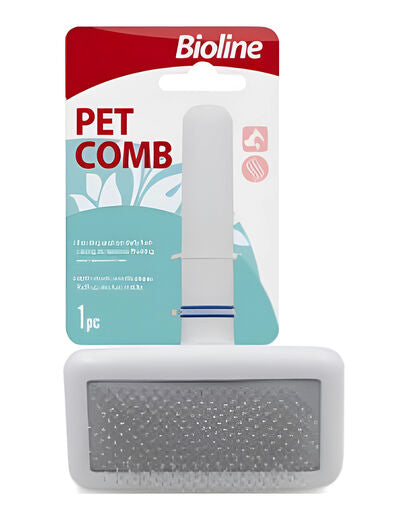 Bioline White Pet Comb small