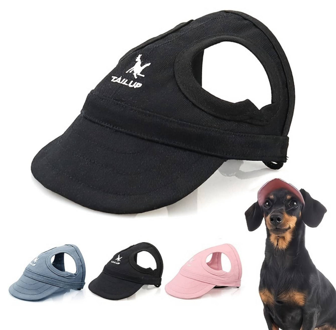 Pet Baseball Cap – Adjustable Sun Hat for Dogs