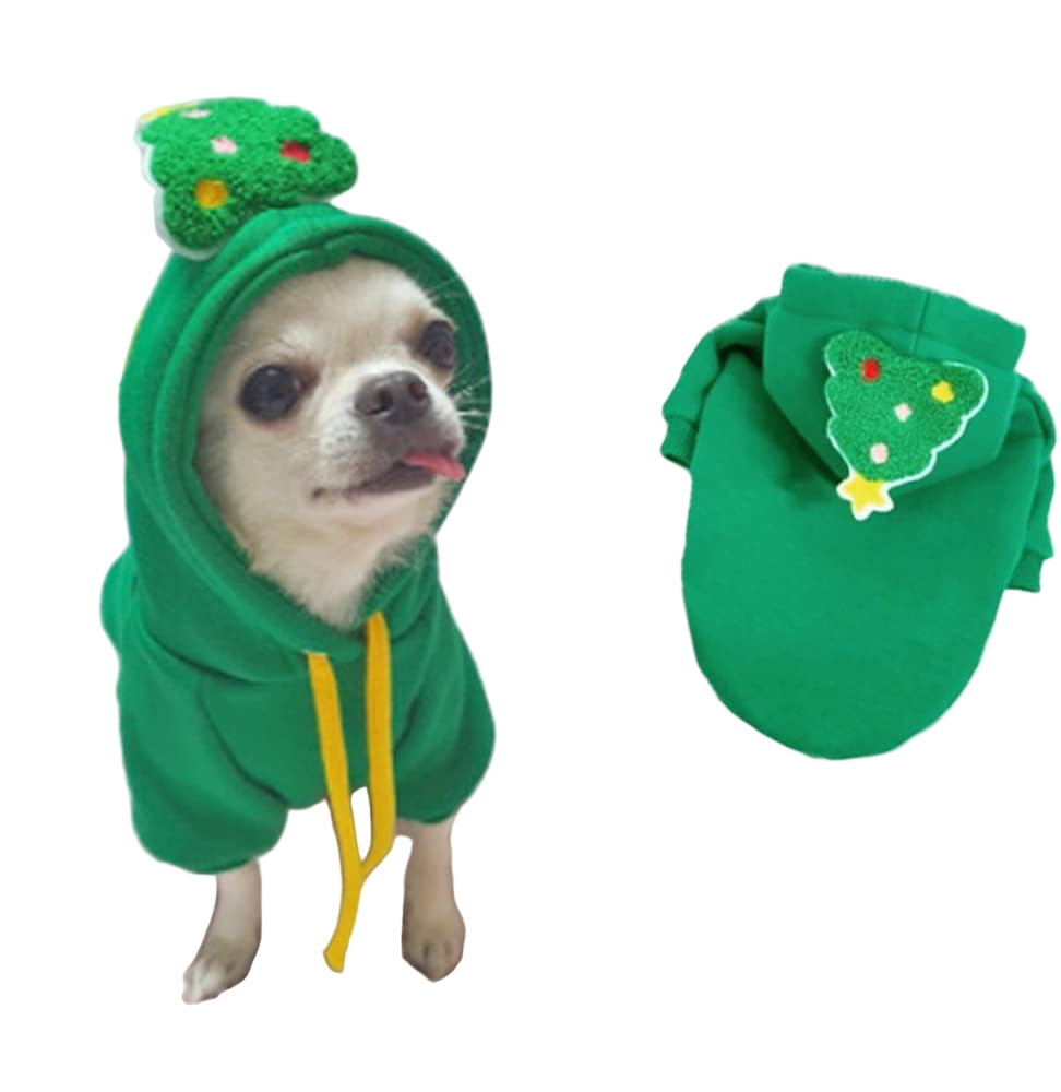 Christmas Small Dog Hoodie.
