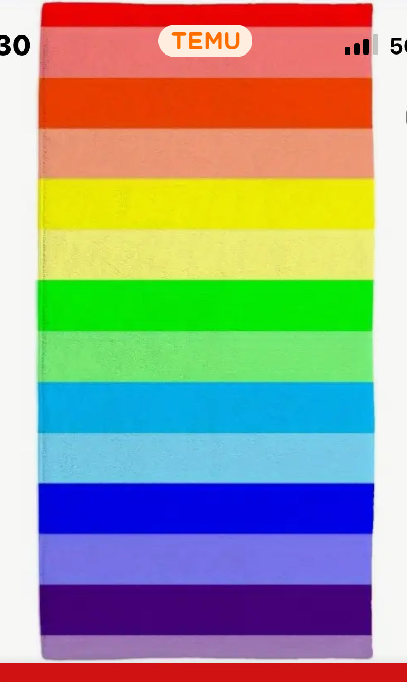 Rainbow colors for cat and dog