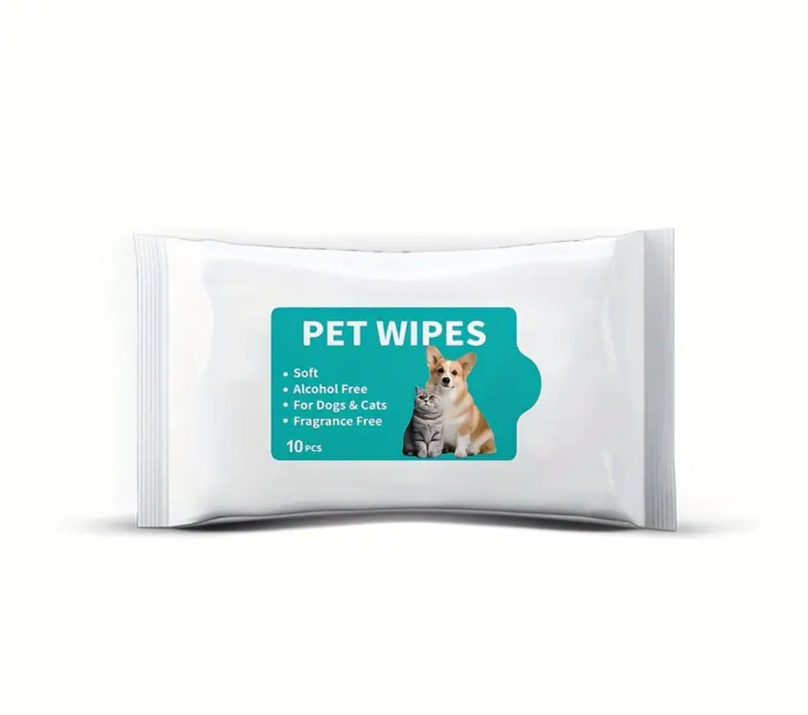 Pet Pocket Wipes.