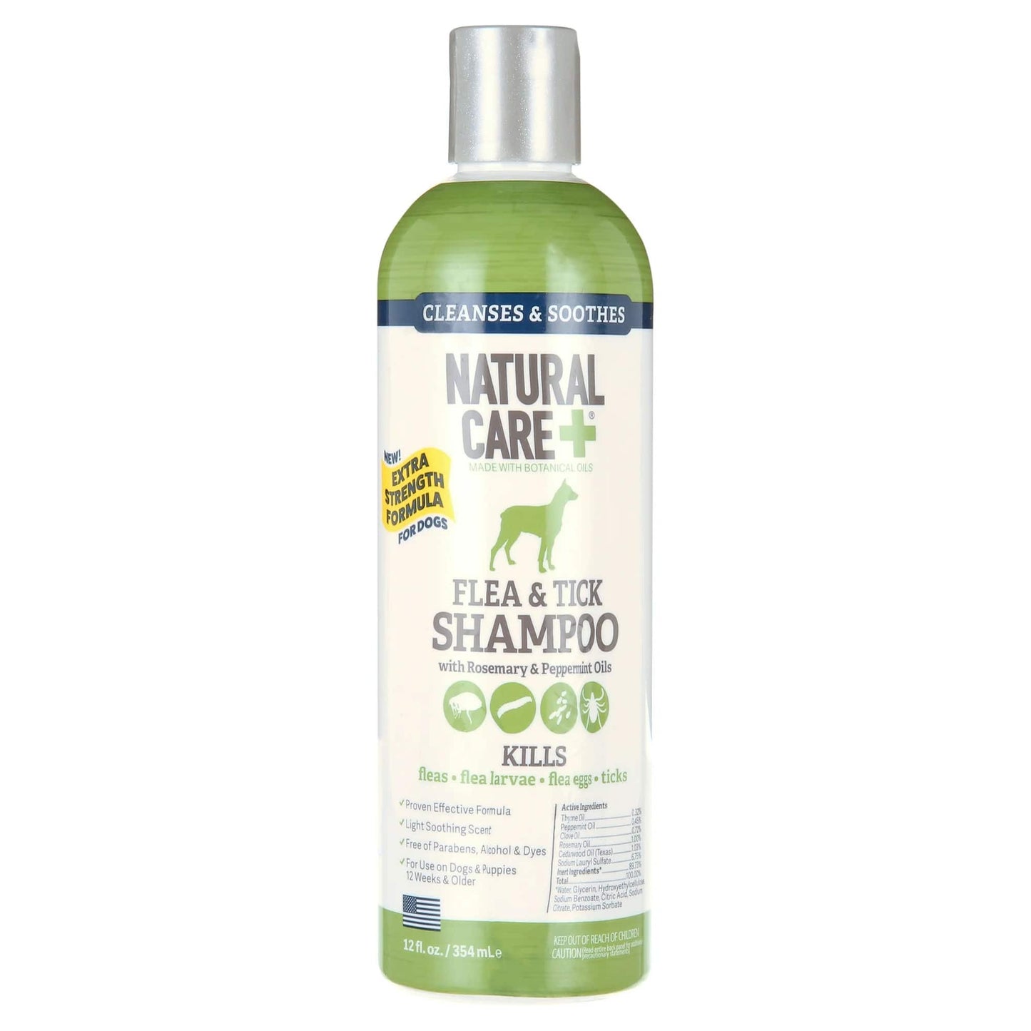 Natural Care+ Flea & Tick Shampoo