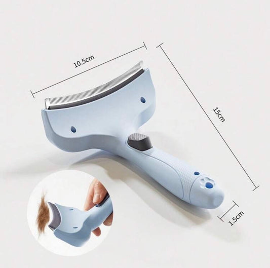 1 pc one click Self cleaning pet brush.