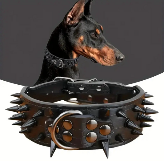 Pet Leather Collar.