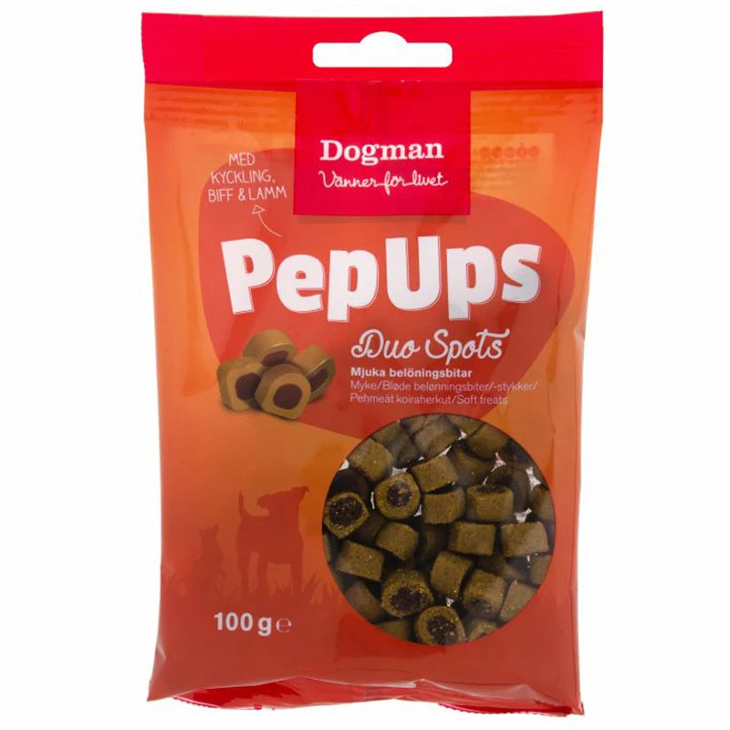Dogman PepUps deo spots.Dog Treat 100.gm.