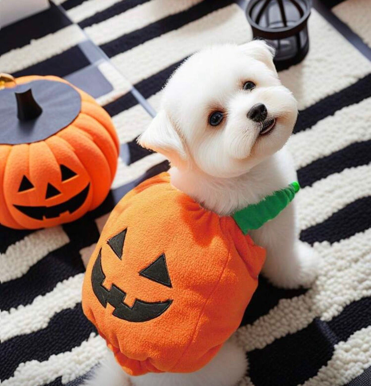 Halloween Pumpkin Costume Dog Clothe