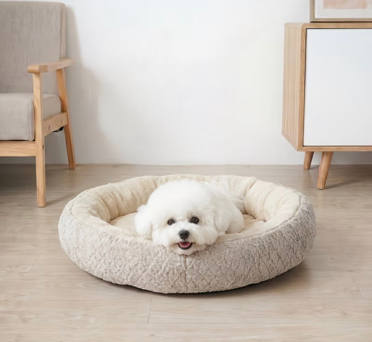 Sleep bed.