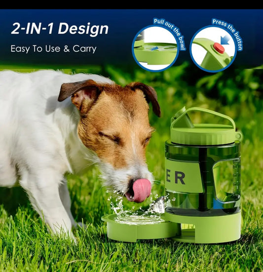 Portable Dog Water Bottle.