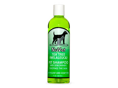 NuVet Tea Tree Medicated Pet Shampoo
